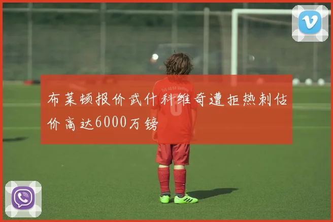 布莱顿报价武什科维奇遭拒热刺估价高达6000万镑